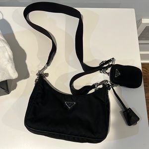 Black Prada purse